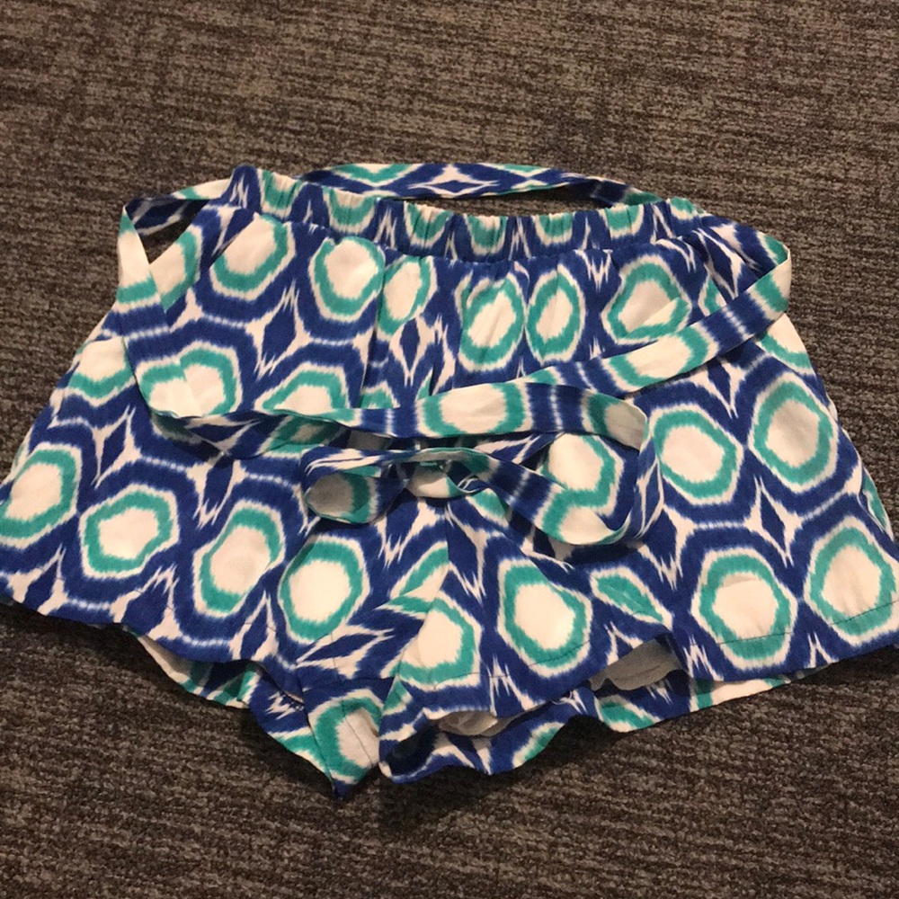Francesca’s patterned shorts